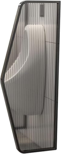 ZYJIX Urinal-trennwand Für Toiletten – Edelstahl-Urinal-sichtschutz Für öffentliche Toiletten – An Der Wand Montierte Urinal-ablenkwand Und Raumteiler Mit Glaspaneelen(Size:Partition*4,Color:Schwarz)
