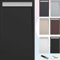 SoulBath Plato de Ducha - Resina - Textura Liso/Piedra - Antideslizante - Color Negro - 110X70- Extraplano 3cm - Resistente Gel Coat - Incluye Válvula desagüe y Rejilla Diseño inox.