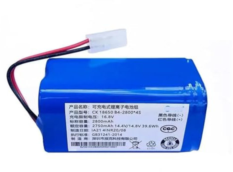 Batería de Iones de Litio RS-RT900866 de 2800mAh, Compatible con Pieza de Robot Aspirador Rowenta,Tefal Explorer Serie 20 40 60