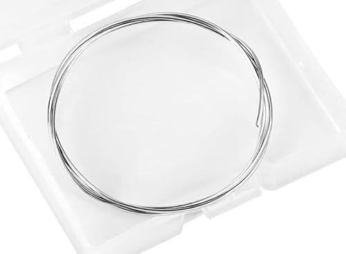 Easy Silver Solder Wire 0.50mm Fully Annealed, 100% RECYCLED SILVER, 1 Meter Lengths