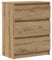 vidaXL Sideboard Artisan-Eiche 60x35x76 cm Holzwerkstoff