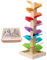 Wooden Music Tree Toy for Kids, Wooden Marble Run Music Tree Montessori Ball Drop Toy, Educational Learning Ball Run Montessori Sound for Boys and Girls Birthday