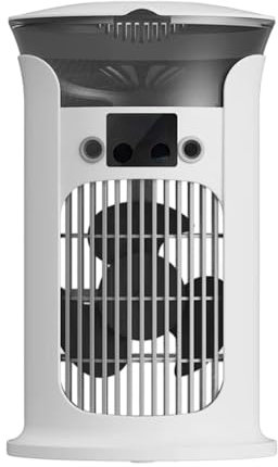 Climatiseur Mobile, 880ml rafraichisseur d'air, 4 en 1 Mini Climatiseur Mobile Avec 3 Vitesses Ventilateur Colonne Silencieux mini climatiseur climatiseurs portables Pour La Maison, Le Bureau (Blanc)
