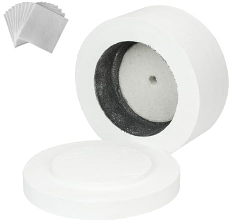 Forno a microonde per fusione del vetro forno per ceramica 7 7×4 3 pollici con carta professionale per la fusione di gioi