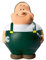 Mein Zwergenland Knautschfigur Squeezies® Herr Bert Schrauber Bert® grün