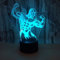 HPBN8 Ltd 3D Fitness Lampe USB Power 7 Farben Amazing Optical Illusion 3D wachsen LED Lampe Formen Kinder Schlafzimmer Nacht Licht.
