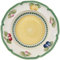 Villeroy & Boch French Garden Fleurence - Set di 6 piatti fondi, 23 cm, con decorazione di frutta, in porcellana di alta qualità, multicolore