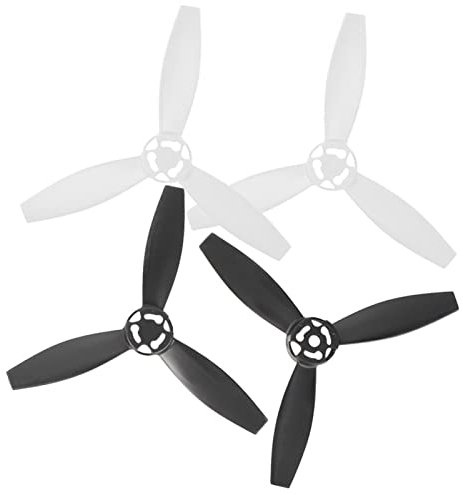 Drone Propeller , modifiziertes Zubeh?r , starker Traktions RC Ersatzpropeller f¨¹r Bebop 2(2 schwarz 2 wei?)