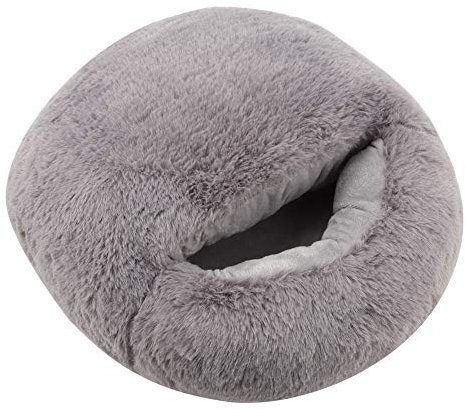 Dioche USB Beheizte Hausschuhe Hillington Fuß USB Fußwärmer Kissen Elektrische Heizung Wellness und Massage für Winter Büro Heizung Hausschuhe Schuhe (Grau) (Grau)