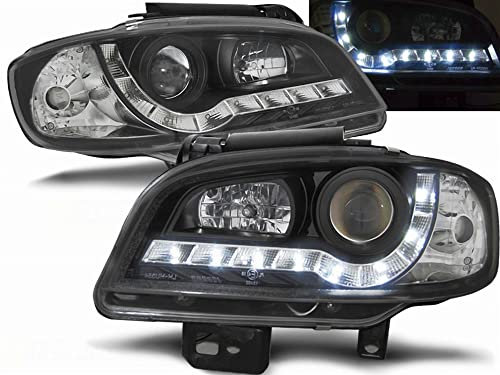 Led Scheinwerfer Set in schwarz für Seat Ibiza/Cordoba 09.191999-03.2002