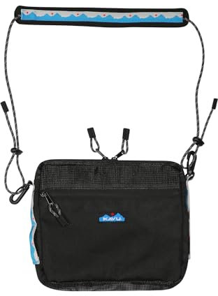 KAVU Unisex Seashore Umhängetasche, Schwarz
