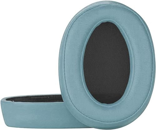 Replacement MDR-100ABN Earpads Ear Pads Protein Leather Ear Cushion Repair Parts Compatible with Sony WH-H900N MDR-100ABN Wireless Noise Canceling Over-Ear Headphones (Red)