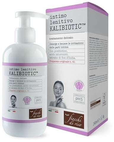 Fiocchi di Riso - Intimo lenitivo KALIBIOTIC™ - 240ml - IGIENE INTIMA - Deterge e lenisce le irritazioni delle parti intime. Pack riciclato