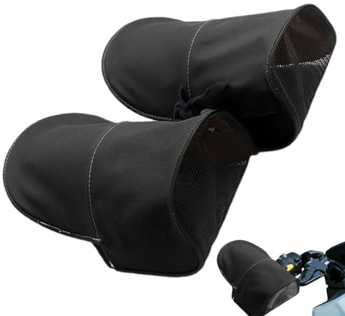 Manchons de guidon de vélo, gants de guidon de moto - Gants d'équitation Guidon Sun Manchons de soleil,Gants en tissu Oxford, gants de protection coupe-vent, pare-soleil Manchons de main