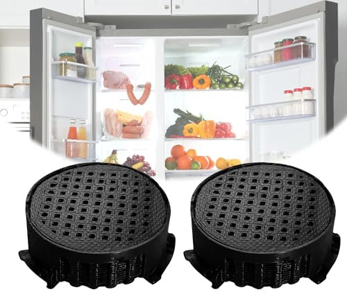 2 Stück Aktivkohlefilter passend für Liebherr-Kühlschränke 9096342, Ø 45mm Fresh Air Filter mit Aktivkohle, Kühlschrankfilter