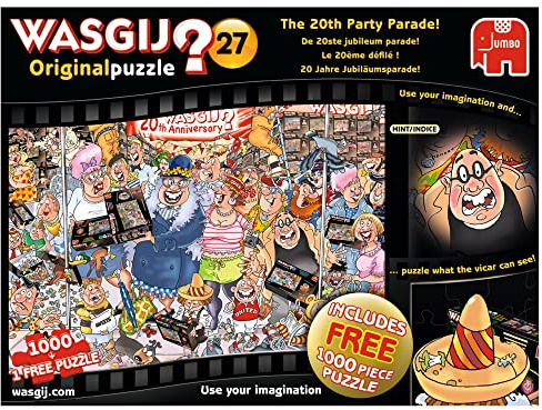 Wasgij Original 27- The 20th Anniversary Party Parade Jigsaw Puzzle (2 x 1000-Piece)