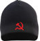 sostex Hammer und Sichel Beanie Mütze - Bestickt - Strickmütze Wintermütze Einheitsgröße Schwarz