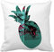 Graffiti Street Wolf Blut Illustration Muster Ananas Wurfkissen quadratischer Bezug