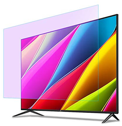 Protector De Pantalla De TV De 32-65 Pulgadas, Filtro De Luz Anti-Azul Panel Protector De Pantalla Antirrayas Antirreflejo Aliviar La Fatiga Ocular Para LCD / LED / OLED Y QLED 4K HDTV,65 (1440*809)