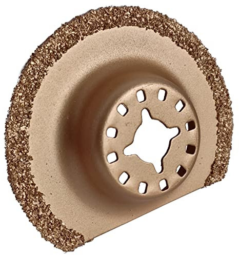 Hartmetall-Segmentsägeblatt Halbkreissäge Fliesenschneider-Blatt kompatibel mit Fein Bosch Multimaster Einhell