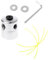 Hoobao Alluminio Testina Decespugliatore,Testina Universale per tagliaerba in Alluminio Accessor,4 Filo decespugliatore,1 Chiave Inglese,2 rondelle per Giardino Prato Patio, per Tagliaerba