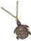 UKCOCO 1stück Vintage Taschenuhr Schildkrötenform Klassische Quarz-taschenuhr Mit Kette Kreative Geschenkidee Für Damen Und Herren Präzise Zeitmessung Lange Lebensdauer
