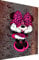 Magic Canvas Art Pop Art Minnie Maus Leinwandbild 1- teilig Hochwertiger Kunstdruck Wandbilder – B8178, Größe: 40 x 30 cm