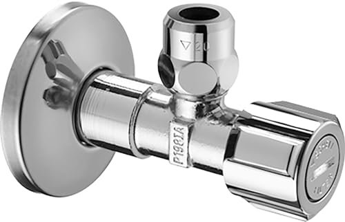 Schell Eckregulierventil 1/2 Zoll Anschluss Filter Kombi für Filter- und Funktionsarmaturen, Geräteanschlussventil, Messing verchromt