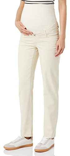 Supermom Jean Brooke Over The Belly Mom, Bone White-P989, 32 Femme
