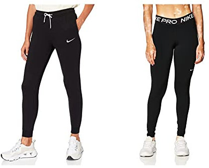 Nike Damen Park 20 Hose, Schwarz/Weiss Weiss, M EU & Damen W Np 365 Tights, Black/White, M EU