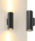 SLV ASTO TUBE UP/DOWN |Wandleuchte, Aufbauleuchte, Innenbeleuchtung für Wohnzimmer, Schlafzimmer, Küche, Diele Kinderzimmer | Aluminium, zylindrisch, max. 2x10W, schwarz
