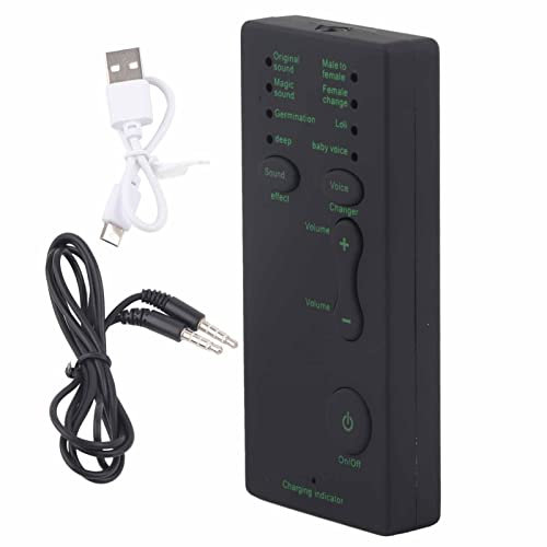 Voice Changer Ps5 Sound 18×12×2 Mini Voice Changer Device Portable Sound Card Broadcast for Mobile Phone Computer Laptop