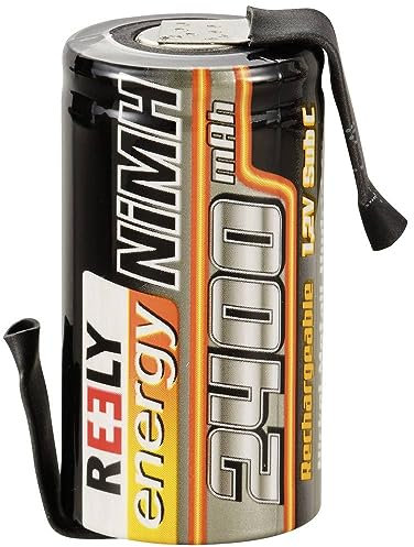 Reely Modellbau-Akku-Einzelzelle NiMH Sub-C 1.2V 2400 mAh mit Lötfahne