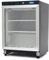 Congelatore 200 L - Nero con porta in vetro - Congelatore Professionale - Modello da tavolo - Ciclo di raffreddamento speciale - 200 Litri - Congelatore
