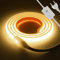 Wisada Regulable Tira de LED 220V COB,288 LED/m Alto brillo Tira de LED Tener Pegamento de doble cara COB IP67 Impermeable Strip Light para Dormitorio,Fiesta de Navidad, Bar (Blanco natural, 2m)