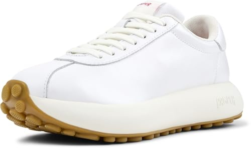 Camper Women's Pelotas Athens K201853 Sneaker, White Natural 002, 2.5 UK