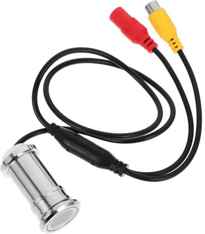 Uonlytech Türspion Kamera Kleiner Farbkamera 3,6-Mm Fokusobjektiv 800Tvl 1/4-Zoll Cmos 90° Betrachtungswinkel Kabelgebundener Türspion für Innenüberwachung
