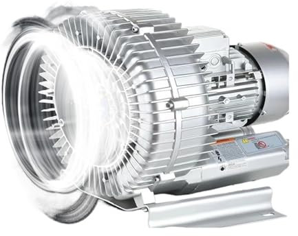 DSeenLeap Industrial High Pressure Vortex Fan Vortex Fan High Power Roots Fan Food Dehydration Drying Vacuum Air Pump (15kw 380)