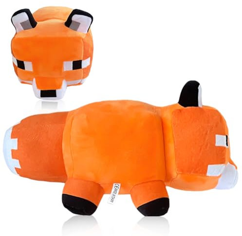 VDKPTOR Plüschtier, Plüsch Fuchs Charaktere Plüschfigur Kuscheltier Cartoon Plüsch Puppe Lustiges Spielzeug Puppe Thema Spiel Kinderspielzeug Geschenk für Kinder Fans (18cm)