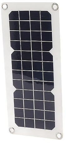 Haofy Kit de Panneau Solaire à Haut Rendement à Haute efficacité avec Contrôleur étanche pour Véhicules de Camping Extérieur en Silicium Monocristallin 387g