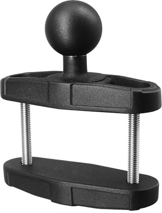 Pince à rotule en Aluminium de 1,5 pour Rails carrés jusqu'à 5,3 cm de diamètre, Compatible avec Les Supports RAM de Taille C de 1,5, Bras à Double Articulation