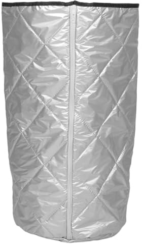 MAGICLULU Oxford Cloth Gas Cylinder Cover 15kg Insulated UV Resistant Propane Tank Protector with Cotton Lining, Waterproof Dustproof Outdoor Gas Bottle Shield for Camping and Bbq Storage