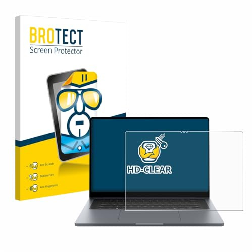 BROTECT Schutzfolie für Samsung Galaxy Book6 Ultra 16 | Transparenter Displayschutz Made in Germany Klare Displayschutz-Folie Clear Einfache Montage Case-Friendly Displayfolie