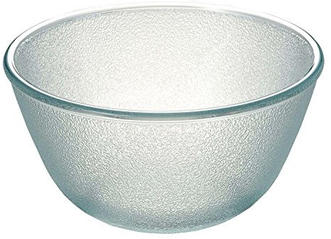 Simax 021 021 003 Schale 'Frozen' mit Struktur 0,5 l, 15 cm, transparent (1 Stück)