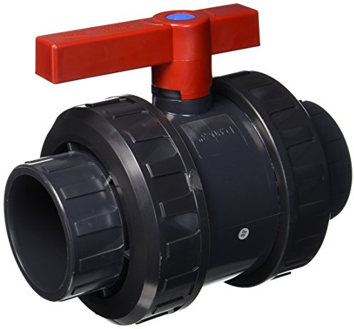 Cepex AQ PVC Kugelhahn 90 mm, schwarz, 26.4 x 16.5 x 22.5 cm