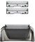 Wahl Black Chrome Smart Rasierfolien, Schneider und Kopf für 7061 Serie, #7045-700