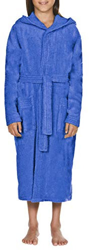 Arena Core Soft Junior, Accappatoio Unisex Bambini, Blu (Royal White), 6-7 Anni