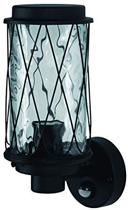LEDVANCE LED Wand- und Deckenleuchte, Leuchte für Außenanwendungen, Sockel E27, Integrierter Tageslicht- und Bewegungssensor, Endura Classic Cage Up Sens