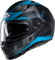 HJC Helmets Herren Nc Motorrad Helm, Schwarz/Blau, M