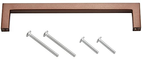 Stahlia Möbelgriff Braun 128mm Lochabstand Schrankgriffe Edelstahl Küchengriffe Schubladengriffe Griffe Möbel Griffe für Küchenschränke